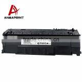 Wholesale Compatible Q7553A Use for HP LaserJet P2010/P2015/P2014 Printer 53A Toner Cartridges