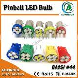 6.3v T10 194 W5w #555 SMD Pinball Led Bulb Whtie Non Ghosting