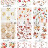 PEVA Plastic Printed Transfer Transparent Table Cloth thumbnail-3