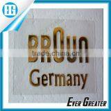 Custom Furniture Label, Customized Electroformed Sticker 3M Tape Metal Sticker Custom Metal Logo Stickers
