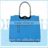 Fresh Colourful PU Tote Handbag for Women thumbnail-4