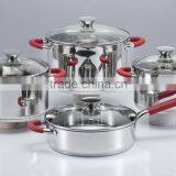 8PCS household stainless steel pot