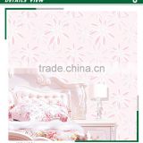 affordable foaming non woven wallpaper, pink stylish special design wall mural for background , decoration wall sticker designs