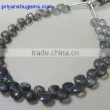 Green Rutile 4.75 mm Faceted Heart thumbnail-1