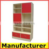 modern design fireproof wood bookcase,cabinet,bookshelf manufacturer