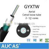 Outdoor Central Tube Filled Steel-PE 12 Core Single Mode GYXTW Fiber Optic Cable thumbnail-3
