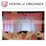 2014High Quality Crystal Organza Table Runner For Wedding Decoration thumbnail-1