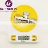 New Modern Wall Mounted Bathroom Triangle Valves Nickel Brushed 1/2" Stop Valve thumbnail-1