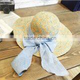 Straw Panama Fashion Wide Brim Hat Fashion Floppy Ladies Dress Hats Wholesale Quality Choice thumbnail-6