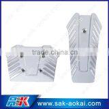 Good Quality Racing Aluminum Car Foot Pad thumbnail-1