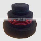 Black Elastic Furniture Webbing for Sofa Seat/back
