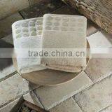 100% Cotton Zero Twist Yarn Solid Color Jacquard Bath Towel thumbnail-1