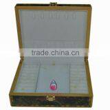 Small Jewelry Box With Pocket and Cushion thumbnail-4