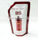 Hair Conditioner Laminated Plastic Packaging Bags With Spout thumbnail-1