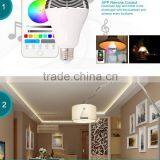 Led Light Bulb 2 IN 1 Portable Wireless Music Smart Colorful Music Audio Speaker Light Bulb thumbnail-2
