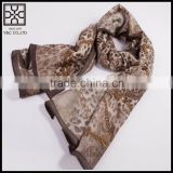Leopard Printed wash Patten Acrylic Scarves