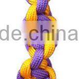 Spiral Braid Paracord Key Chain, DNA Paracord Survival Key Ring