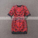 European and American Street Style Half Sleeve Mini Dress thumbnail-3