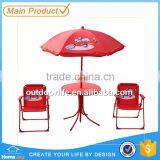 New Style Round Height Adjustable Kids Table and Chair Set, Folding Table and Chairs Set thumbnail-6