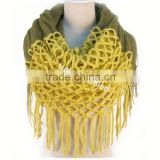 fashion Knit Infinity Scarf Unisex Super Soft Acrylic/Wool knit scarf
