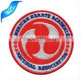 Karate Academical Patch to Custom With Cheap Price and High Quality Embroidery Patch Logo Design Supplier's Choice