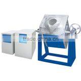 Top Sale Bronze Copper Induction Smelting Furnace Copper Brass Bronze Small Melting Furnace (JLZ-15) thumbnail-1