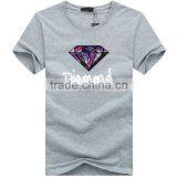 Wholesale Men Apparel Gym Compression T Shirts Short Sleeve Tops Bodybuilding Muscle Fitness Wear Sport Tshirts thumbnail-5