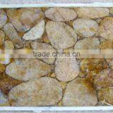 Agate Gemstone Coffee Table Top , Natural Stone Agate Table Top