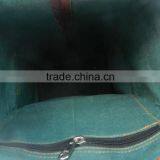 Real Rustic Brown Leather Vintage Travel/picnic/overnight Back Pack Bag thumbnail-5