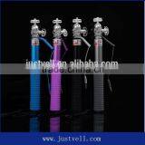 New Arrival! Steel Wired Adjustable Selfie Stick Roller Stick Monopod Selfie Stick for Phone and Camera thumbnail-1