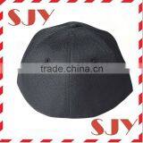 Wholesale 6 Panel Plain Fitted Sized Curved Baseball Cap thumbnail-2