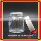 100ml Glass Jar With Cosmetic Jar Glass for Glass Storage Jar GJ605R thumbnail-2