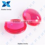 Factory price raw pink ruby rough cabochon stone