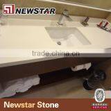 Hotel and Apartment Quartz Vanity Tops With Sink