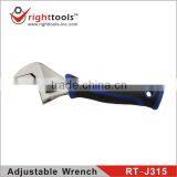 RIGHTTOOLS RT-J315 Professional Quality Adjustable Wrench