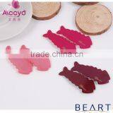 Promotional Gift Children Hair Accessories Fish Clip Kids Plastic Ornament Hair Clip thumbnail-2