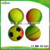 Rubber Ball Children, Pet Toys ,COLOR Football, Tennis,basketball,baseball thumbnail-2