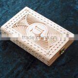 Wooden Carving Box Fashion Jewelry Handmade in India New Design thumbnail-3