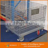 Aceally industrial wire mesh containers for warehouse