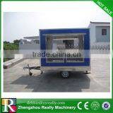 2.8m Long Fast Food Trailer Food Kiosk for Sell Snacks on