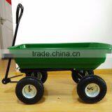 Garden Cart Dump Wagon Cart Plastic Tipping Tray thumbnail-2