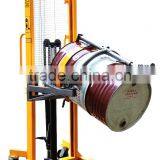 450kg Manual Hydraulic Oil Drum Lifter With Weighting Scale thumbnail-3