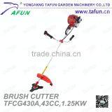 43cc 1.25kw Single Cylinder Petrol Grass Cutter (TFCG430A) thumbnail-3