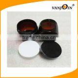 Empty 100g Amber Plastic Jar/ 100g Amber PET Jar/100g Amber Cream Jar With Sticker thumbnail-4