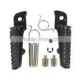 Black Front Footrests Foot Pegs For Honda CBR600RR 2003-2006 CB1000R 2008-2014 thumbnail-2
