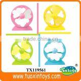 Plastic Cartoon Mini USB Fan, USB Mini Desk Fan thumbnail-1
