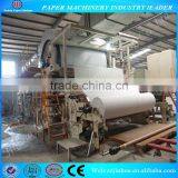 Waste Paper Recycling Plant Tissue Paper Machine, Facial Paper Machine
