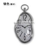 2015 the Newest Wall Quartz Clock Melting Wall Clock Novelty Home Decor Wall Clock Art Clock thumbnail-6