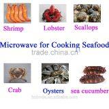 Continouous Conveyor Type Microwave Oven for Cooking Shellfish thumbnail-2