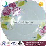 Blue Flower Decal Ceramic Hotel Restaurant Crockery Tableware thumbnail-3